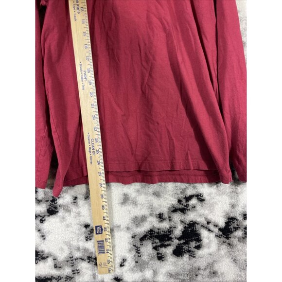 Duluth Trading Co Mountain Hardwear Shirt Mens Size Large Red Long Sleeve - Picture 5 of 15